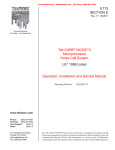TekTone NC300II Nurse-Call Installation + Wiring Manual IL715