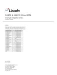 PARTS & SERVICE MANUAL - Garland
