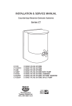 INSTALLATION & SERVICE MANUAL
