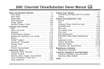 2005 Chevrolet Tahoe/Suburban Owner Manual