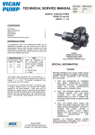 TECHNICAL SERVICE MANUAL