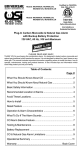 Table of Contents: Page # What You Should Know About CO