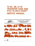 TC-65, TC-80, TC-110 & PTO-110 Service Manual