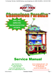 Chameleon Paradize Service Manual