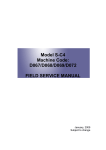 Service Manual: Stella-C4, S-C4 (D067/D068/D069/D072), Aficio