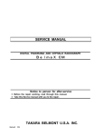 BelmaX CM Service manual