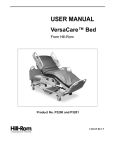 Hill-Rom VersaCare User Manual