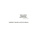 Installation, Operation and Service Manual RTE-4 & RTE-8