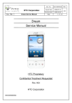 Dream Service Manual - Mike Channon`s Directory of HTC Service