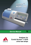 Service Manual Analyzer for Combi Screen® 11 SYS urine