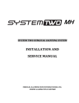 INSTALLATION AND SERVICE MANUAL