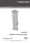 MovoZ Z2 Installation and service manual