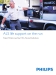 ALS life support on the run