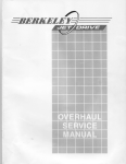 Overhaul Service Manual