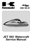 800 SX-R JET SKI®Watercraft Service Manual