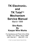 TK Electronic and TK Total Mechs - Sho-Rack