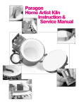 Paragon Home Artist Kiln Instruction & Service Manual
