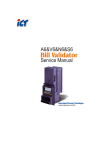 900827-001-ICT A6-V6-N6-S6 Bill Validator Service Manual (v2.0)