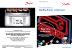 Save time and money Service manual Danfoss Burner Components