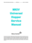 Universal Hopper Service Manual