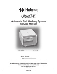 UltraCW Automatic Cell Washing System Service Manual