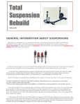 Total Suspension Rebuild