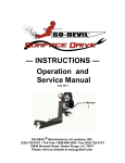 Surface Drive Operation & Service Manual - GO