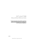 Dell™ Latitude™ E6500 Setup and Quick Reference Guide
