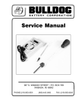 Service Manual - Bulldog Battery