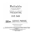 OUR OWN Velocette Service Manual (Unscrewing the Inscrutable