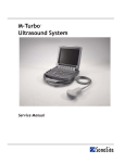 M-Turbo Ultrasound System Service Manual