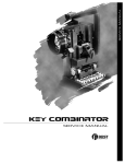 Key Combinator Service Manual