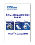 INSTALLATION AND SERVICE MANUAL