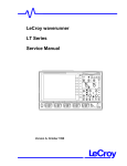 LeCroy waverunner LT Series Service Manual - FabLab Web