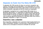 Adaptador de Áudio Sem Fios Nokia AD-47W