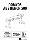 DOMYOS abS bench 500
