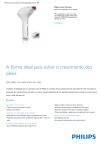 Product Leaflet: Sistema de luz pulsada para depilação