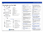 Auscultador sem fios 5606 Manual de referência rápida