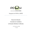 Integra&ccedil;&atilde;o do POPH no SIIFSE