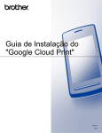 Guia de Instala&ccedil;&atilde;o do "Google Cloud Print"