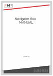 Navigator 600 MANUAL