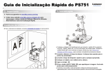 Guia de Inicializa&ccedil;&atilde;o R&aacute;pida do PS751