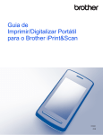 Guia de Imprimir/Digitalizar Portátil para o Brother iPrint&Scan