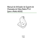 Manual do Utilizador do Suporte de Chamadas de V&iacute;deo