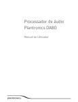 Processador de áudio Plantronics DA80