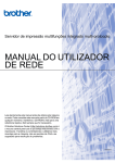 MANUAL DO UTILIZADOR DE REDE