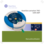 Manual do utilizador HeartSine samaritan&reg; PAD SAM 300P