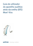 Moxi2 Kiss user guide - Portuguese