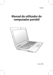 Manual do utilizador do computador portátil