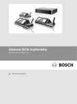 Manual do utilizador - Bosch Security Systems